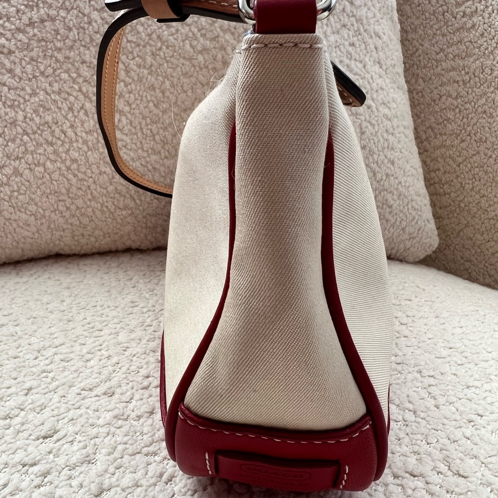 Vintage Coach Hamptons Collection 7748 Demi Baguette Y2K Shoulder Bag - Picture 5 of 9